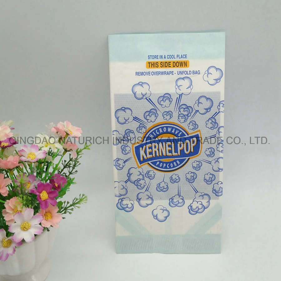 Microwave Popcorn Kraft Paper Bag 100g Food Packaging Paper Bag